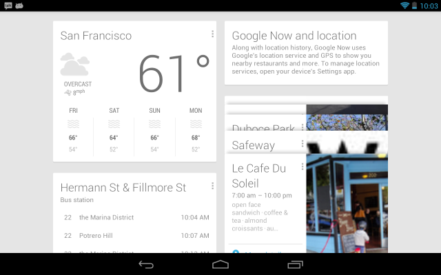 google now