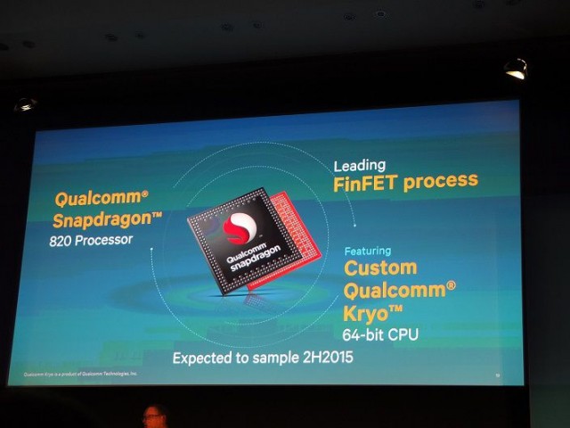 snapdragon 820 mwc 2015