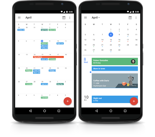 gmail calendar