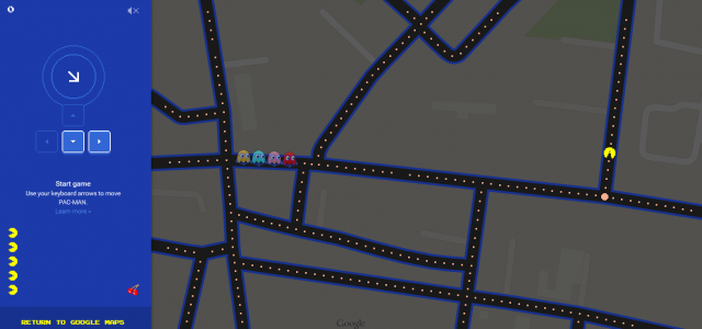 google-maps-pacman