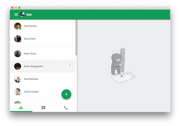 google hangouts app