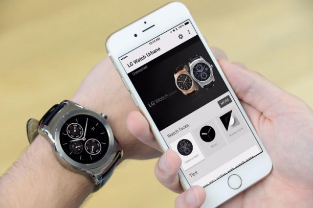 LG Watch Urbane iPhone