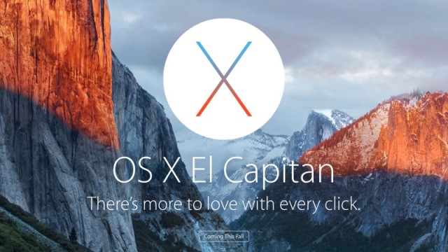 OS X El Capitan