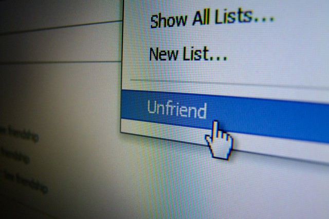 unfriend