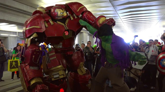 Comic Con 2015 Hulkbuster Cosplay