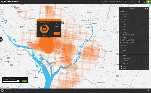 Hitachi Visualization Predictive Crime Analytics