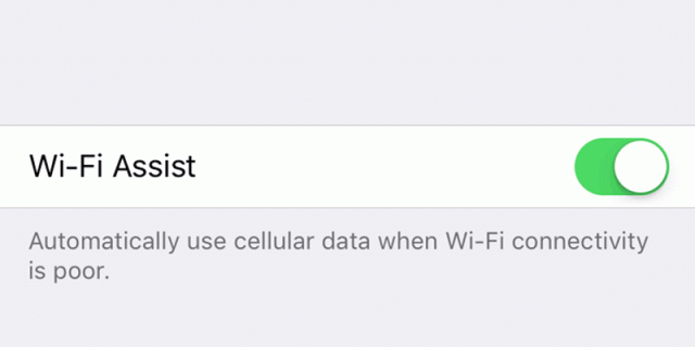 Wi-Fi Assist