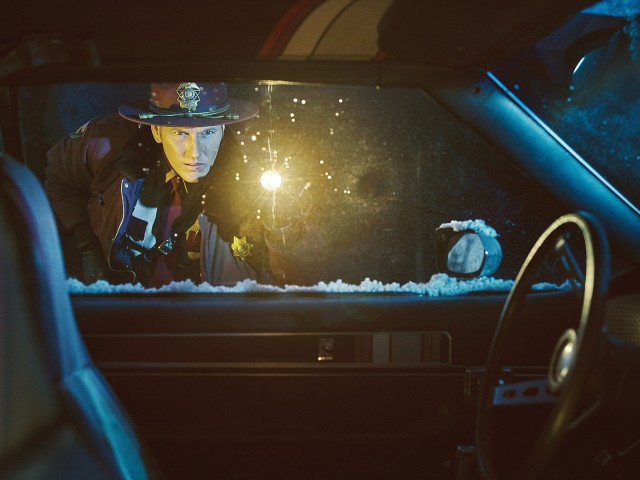 FARGO -- Pictured: Patrick Wilson as Lou Solverson. CR: Mathias Clamer/FX