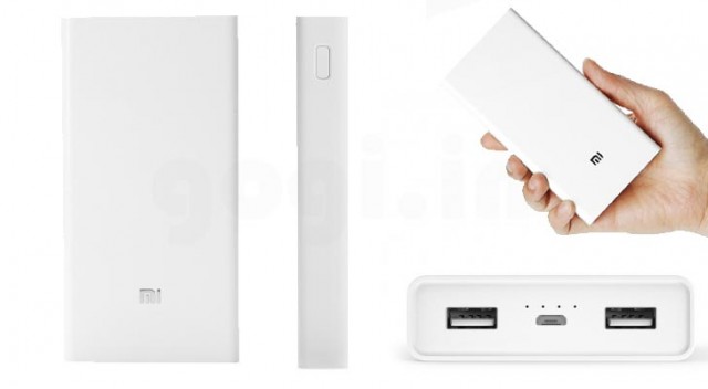 Xiaomi Mi Power bank 20.000mAh