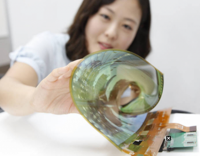 LG FLEXIBLE OLED SCREEN