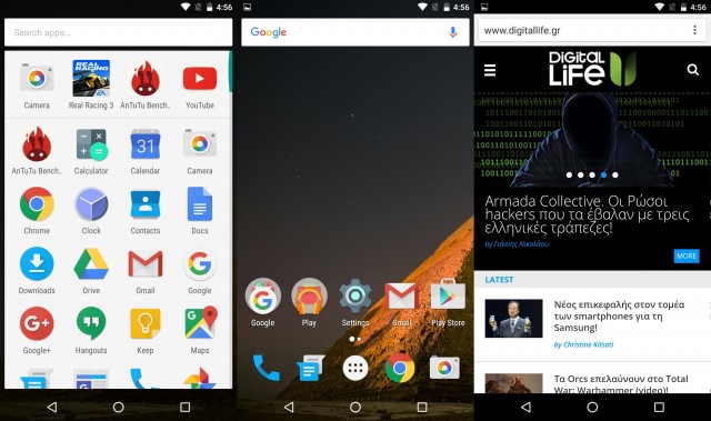 Marshmallow UI LG Nexus 5X