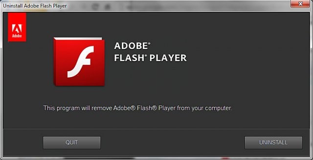 uninstall-flash