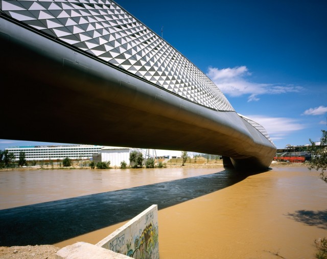 Bridge Pavilion in Zaragoza, Spain