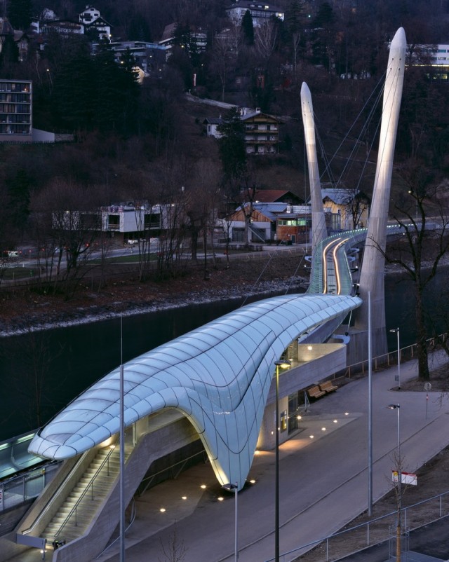 Hungerburgbahn Stations in Innsbruck, Austria 2