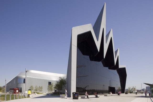 The Glasgow Riverside Museum of Transport