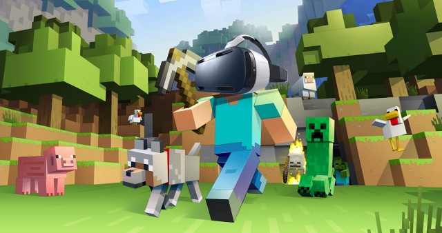 Minecraft Gear VR 1