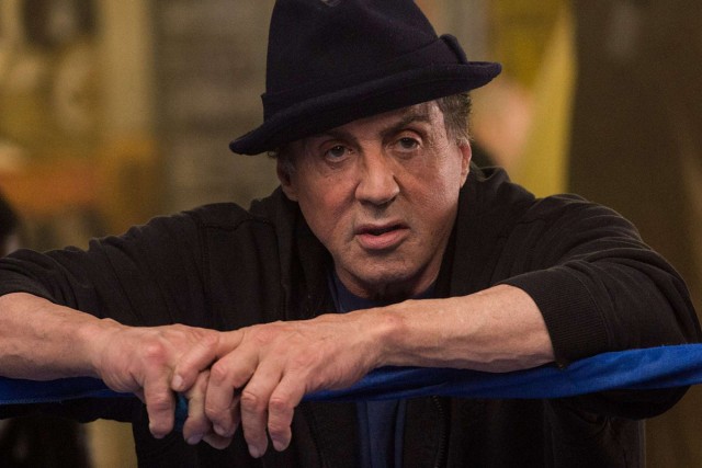 "CREED":  (L-r)  SYLVESTER STALLONE as Rocky Balboa     in   "CREED."   Photo:  Barry Wetcher / Warner Bros. Pictures