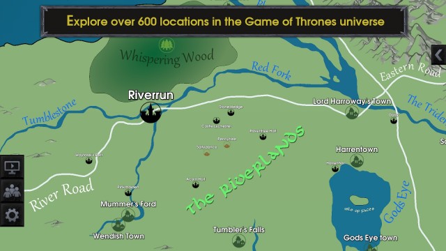 Map for Game Of Thrones2