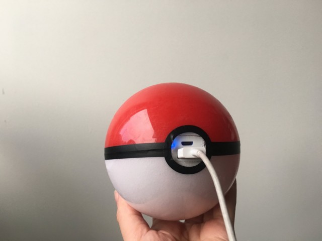 Pokeball external battery pack