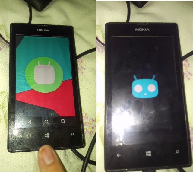 CyanogenMod Lumia 525 1