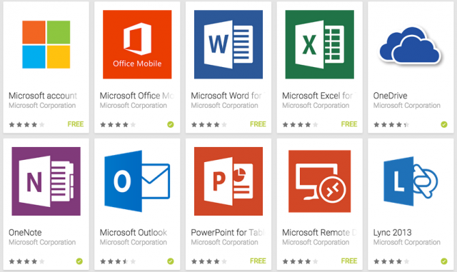 Microsoft-Mobile-Apps