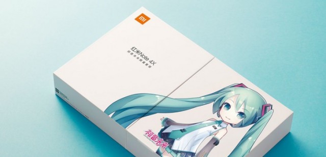 Xiaomi Redmi Note 4X Hatsune Miku Special Edition