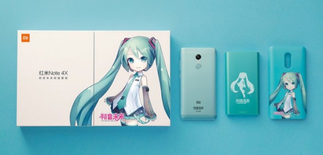 Xiaomi Redmi Note 4X Hatsune Miku Special Edition2