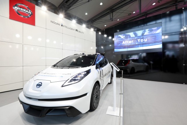 Nissan showcases innovative solutions to accelerate integration of autonomous drive into society at CeBIT