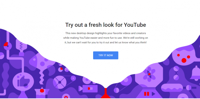 Youtube New Look