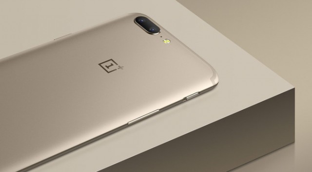 OnePlus 5 soft gold