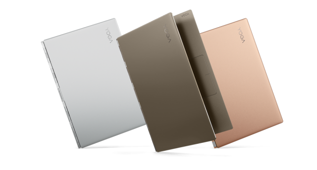 Yoga 920 in 3 bold color options