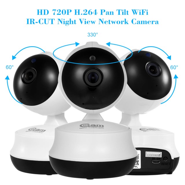 Coolcam HD 720P Wireless WiFi IP Camera Baby Monitor2