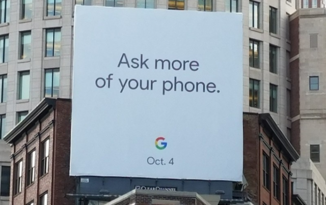 google pixel billboard