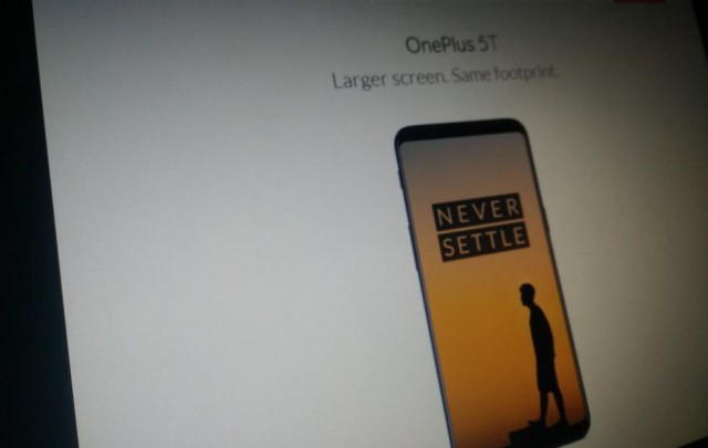 OnePlus 5T leaked