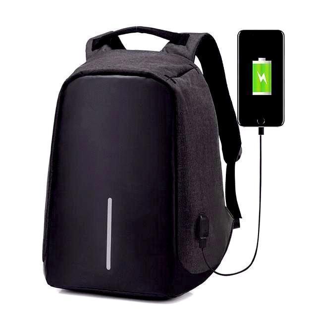Anti-Theft Laptop Travel Backpack with USB Plug Charging port