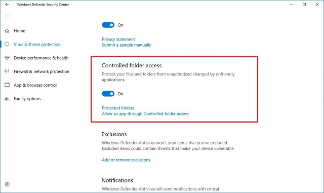 controlled-folder-access-settings