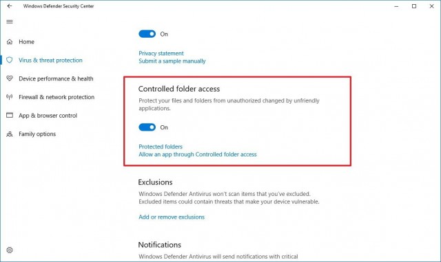 controlled-folder-access-settings