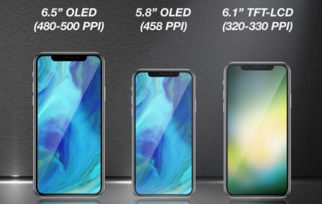 three new iPhone X-like devices