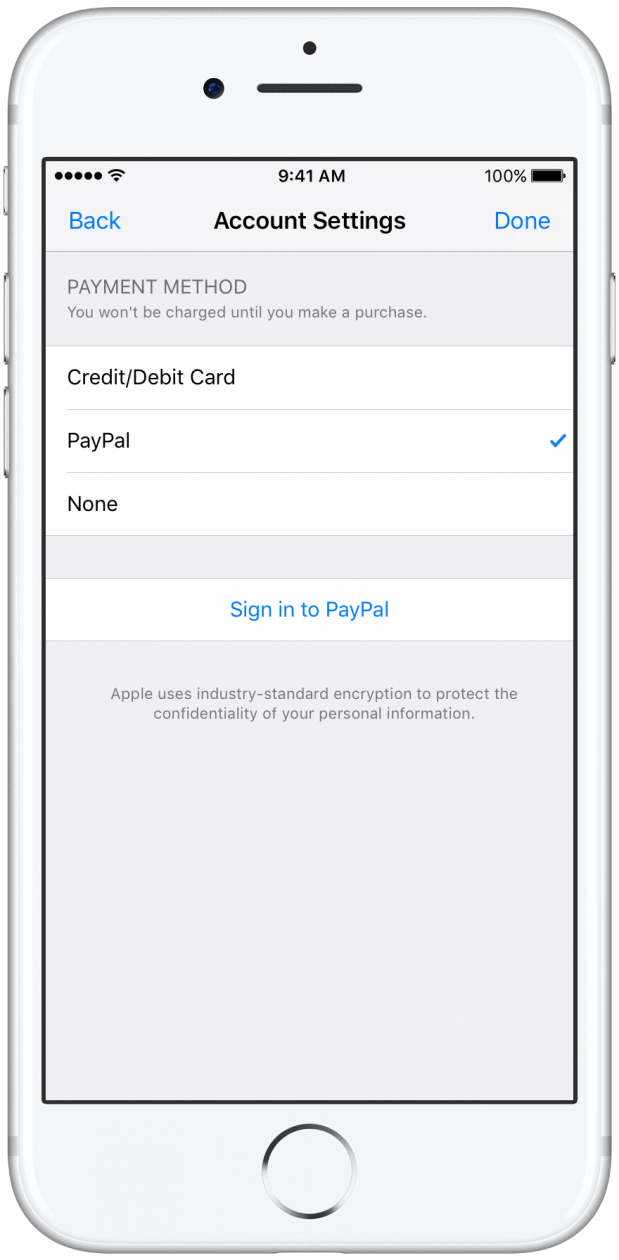 PayPal Apple 1