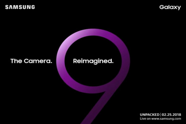 Samsung sends out invitations to media for Galaxy S9