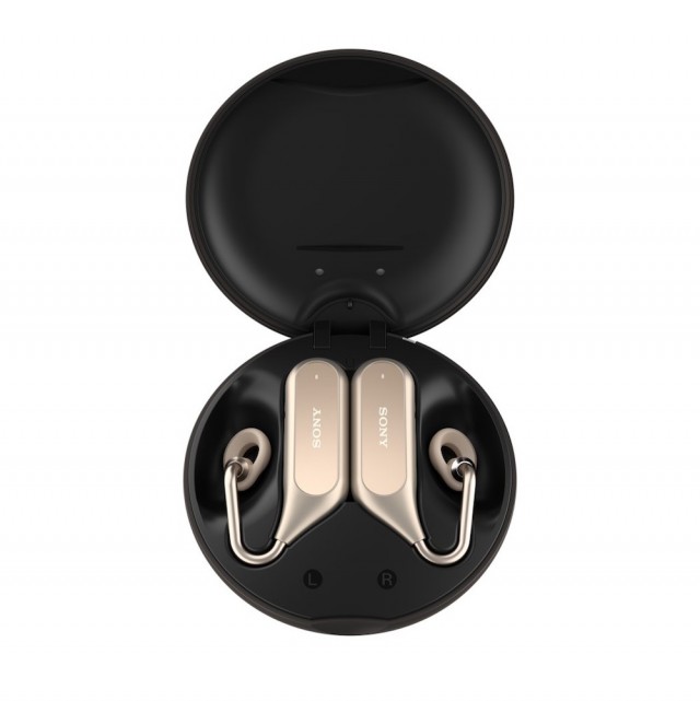 Xperia_Ear Duo_Gold_Charge Case