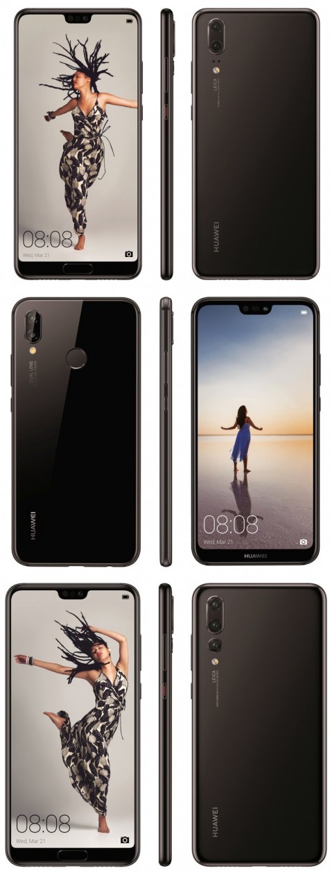 Huawei P20 series leaks