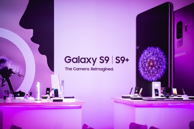 Oι πρωταγωνιστές της βραδιάς, Samsung Galaxy S9 I S9+.