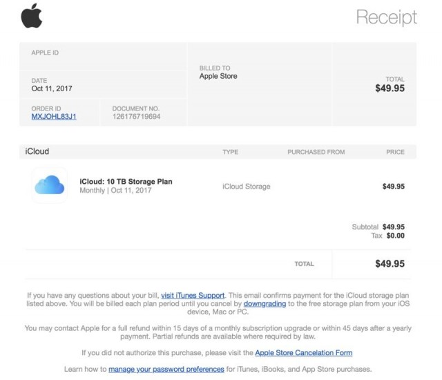 apple phising emails