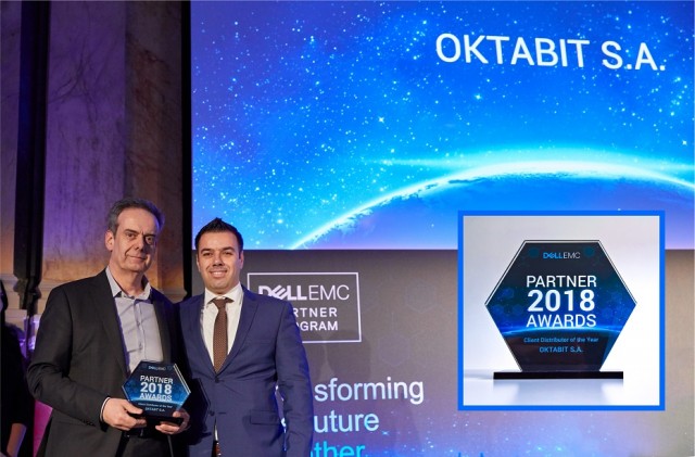 Dell_EMC Partner Awards 2017_oktabit_Client Distributor of the Year 2017
