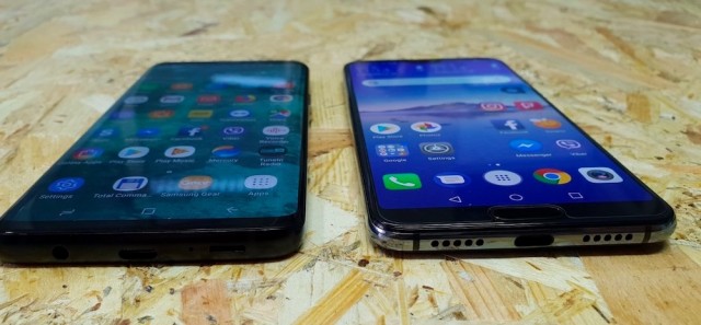 Huawei P20 Pro vs Samsung Galaxy S9 Plus 02