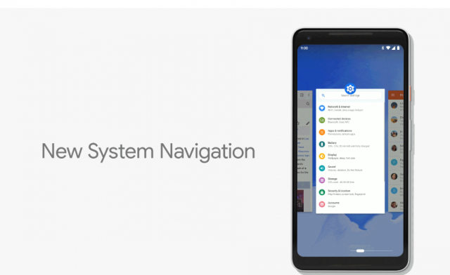 new system navigation