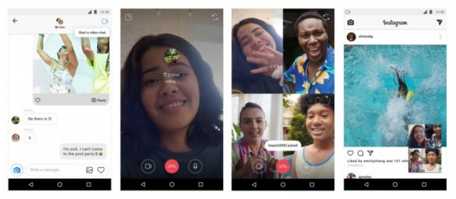Instagram adds group video calls