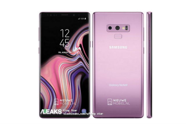 Press-render-leaks-revealing-the-Samsung-Galaxy-Note-9-in-Lilac-Purple