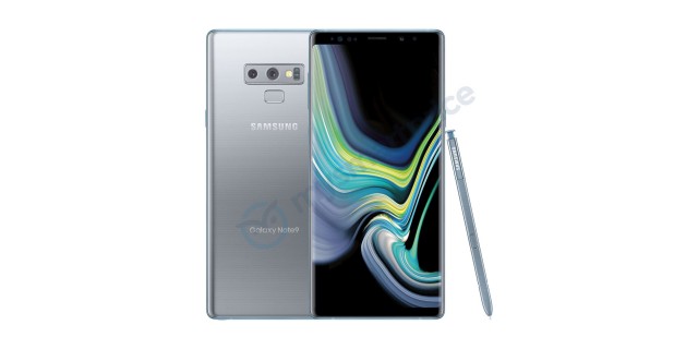 Samsung Galaxy Note 9 silver